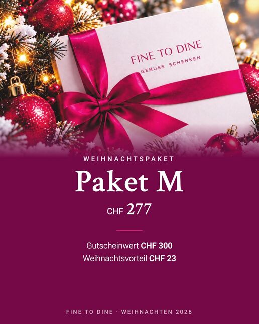 Paket M (Wert CHF 300)
